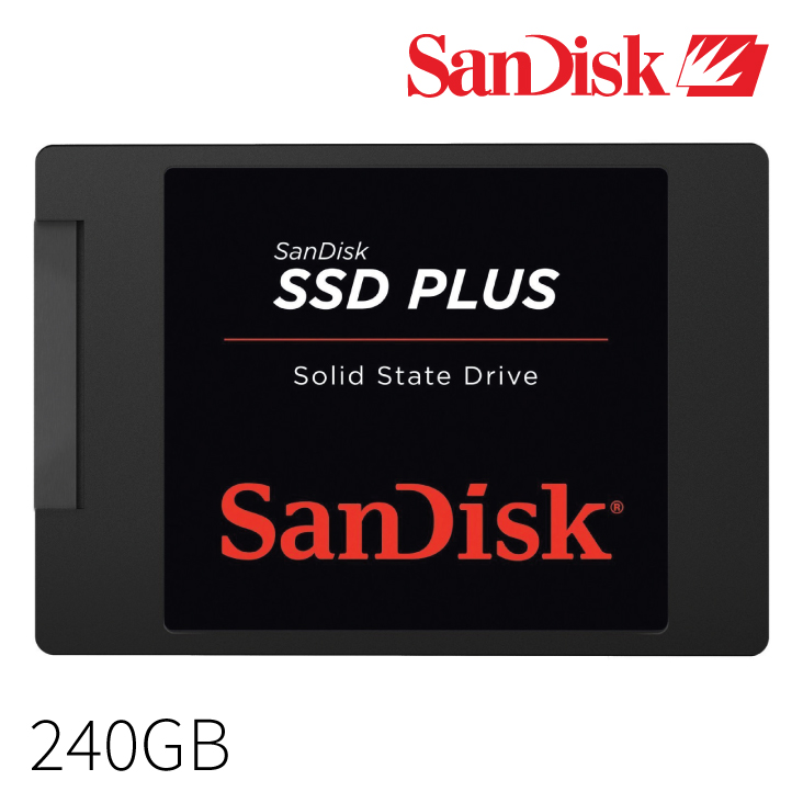SanDisk SSD Plus 240GB 2.5in SATA SSD (SDSSDA-240G-Q25)